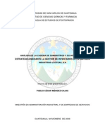 Análisis de La Cadena de Suministro y Su Integración Mediante La Gestión de Inventarios ...