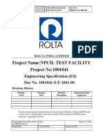 33 KV Switch Gear Specification