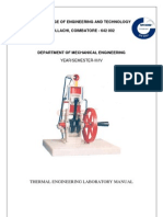 Thermal Engineering Lab Manual