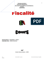 Cours Fiscalité S4 Droit