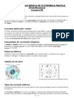 APOSTILA CURSO BÁSICO DE ELETRÔNICA Prof - Menezes