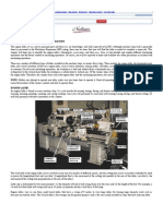 Lathes and Lathe Machining Operations