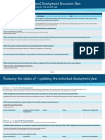 Mid Year Performance Development Discussion Plan 2012