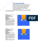 Ejercicios de Tiro para Vacaciones