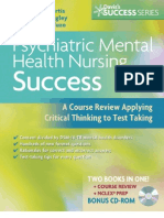 Psychiatric Mental Health Nursing Success