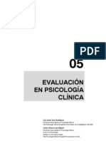 Evaluacion en Psicologia Clinica