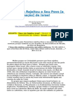 Deus Não Rejeitou o Seu Povo (A Nação) de Israel