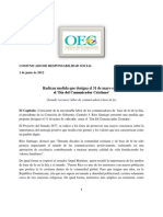 Radican Medida Que Designa El 31 de Mayo Como El Día Del Comunicador Cristiano' (Senado Reconoce Labor de Comunicadores Base de Fe)