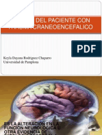 Manejo Del Paciente Con Trauma Craneoencefalico