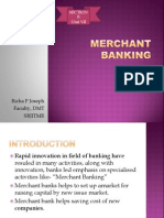 Unit 7 Merchant Banking