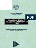 1991 Prosiding Seminar Penyelidikan Perikanan