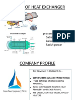 Design of Heat Exchanger