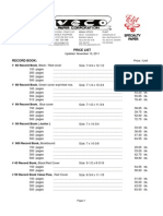 VECO Pricelist 2011 Nov 10