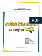 ANÁLISIS SOFTWARE EDUCATIVO - GCompris