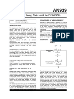 Designing Energy Meters With The PIC16F873A: Principles of Measurement