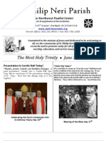 St. Philip Neri Parish: The Most Holy Trinity June 3 2012