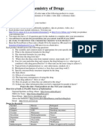 Chemistry of Drugs Assignment New