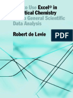 How To Use Excel in Analytical Chemistry and in General Scientific Data Analysis - Robert de Levie