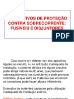 Aula 7 DISPOSITIVOS DE PROTEÇÃO CONTRA SOBRECORRENTE