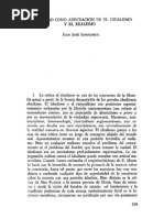 JUAN JOSÉ SANGUINETI, La Verdad Como Adecuación en El Idealismo y El Realismo