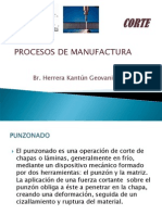 Procesos de Manufactura de CORTE