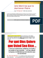 Las 7 Mentiras Que Te Mantienen Pobre y La Ley de Atracción