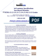 NEMA Comparison Insulating Gasket - G7 - G9 - G10 - G11