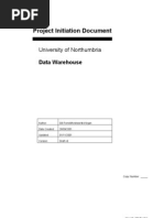 Pid Example Northumbria Datawarehouse