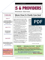 Payers & Providers Midwest Edition - Issue of June 5, 2012