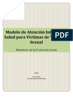 Modelo de Atención A Víctimas de Violencia Sexual