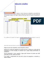 PCH POTENCIAL (Calculo Vazão e Potencia)