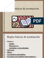 Reglas Basicas de Acentuación