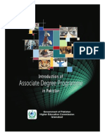 Associate Degree Booklet in Pakistan