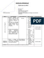 2º Sesion de Aprendizaje