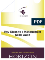 Key Steps To A Management Skills Audit