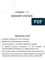 Chapter - 3 Memory Systems