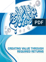 Creating Value Through Required Return