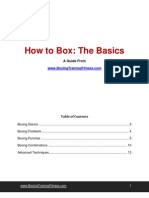 How To Box: The Basics