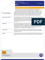 Prosafe VPN Firewall With 8-Port 10/100 Mbps Switch Data Sheet