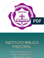 Instituto Biblico Pastoral