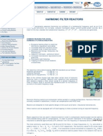 Harmonic Filtering Reactors