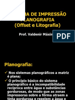 Produção Gráfica - Planografia