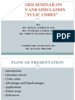 Cyclic Codes