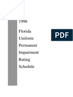 1996 FL Impairment Rating Schedule