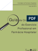 Guia de Orientecao Do Exercicio Profissional em Farmacia Hospitalar