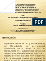 Presentción Caso Clínico III Hemodiálisis