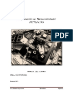 Programación Del Microcontrolador PIC18F455O