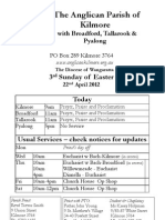 Pew Sheet 22 Apr 2012