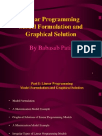 Linear Programming Model Formulation and Graphical Solution MBA