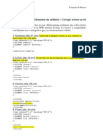 DTD - Ejercicio 1 - Elementos Sin Atributos - Corregir Errores en Los Elementos